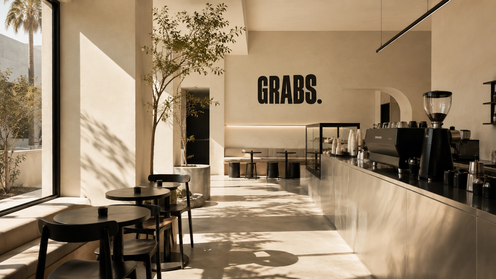 Editorial interior moment at GRABS.